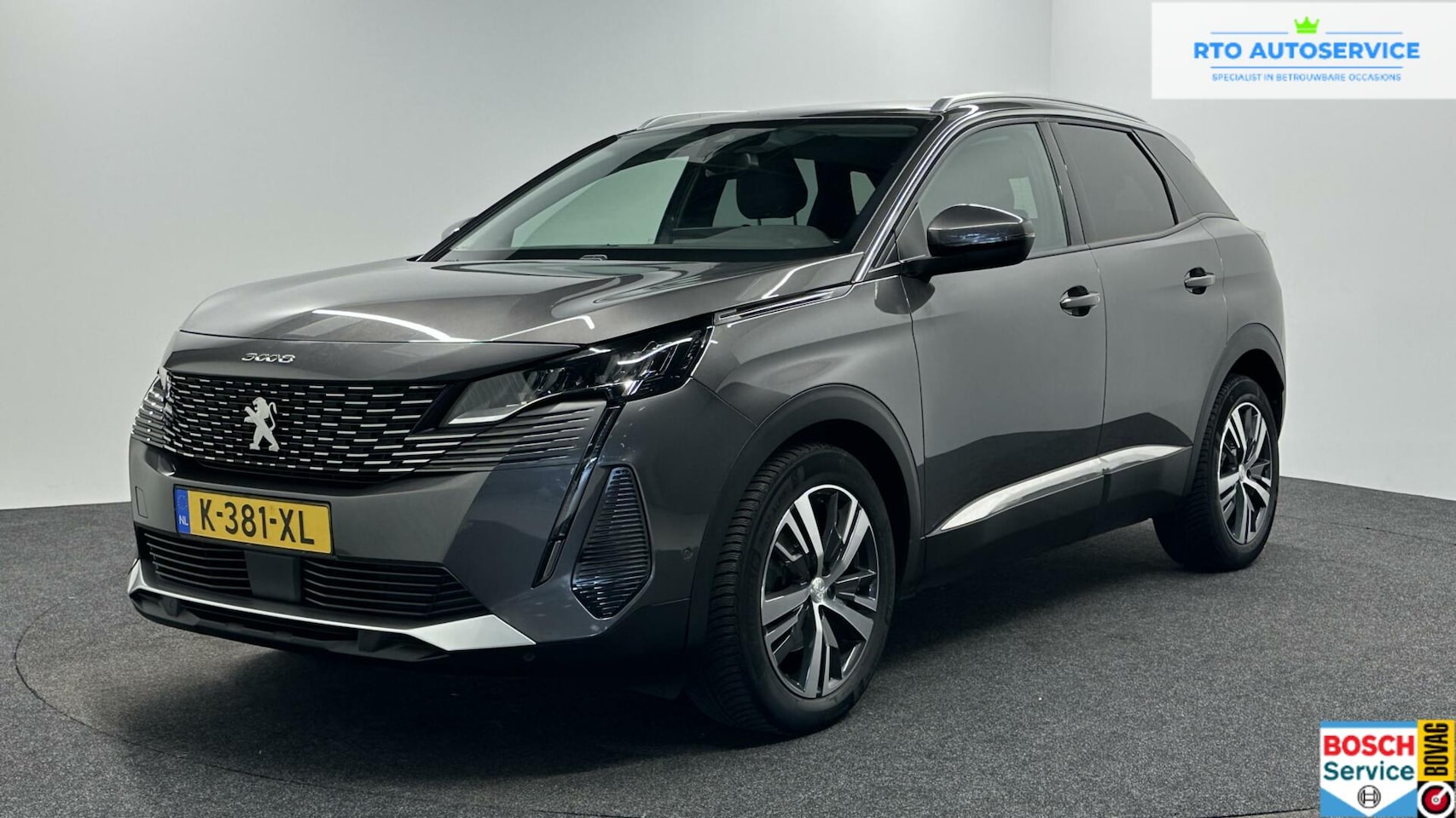 Peugeot 3008 - 1.2 PureTech Blue Lease Allure CAMERA LM LED NAVI CARPLAY ECC. - AutoWereld.nl