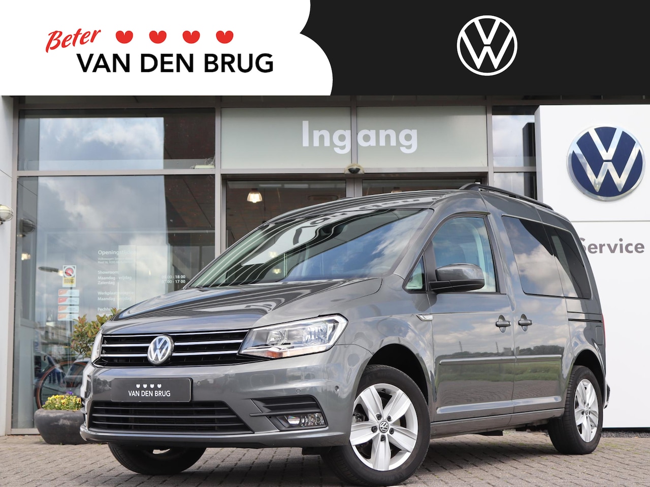 Volkswagen Caddy - 1.4 TSI 125 pk DSG Trendline | Trekhaak | Stoelverwarming | PDC | App Connect | Climate Co - AutoWereld.nl