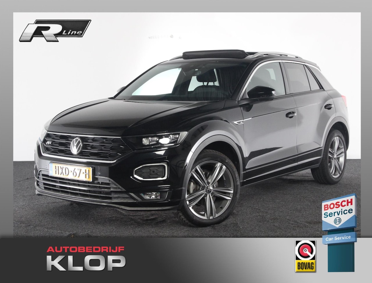 Volkswagen T-Roc - 1.5 TSI Sport 2x R-line DSG | panoramadak - AutoWereld.nl