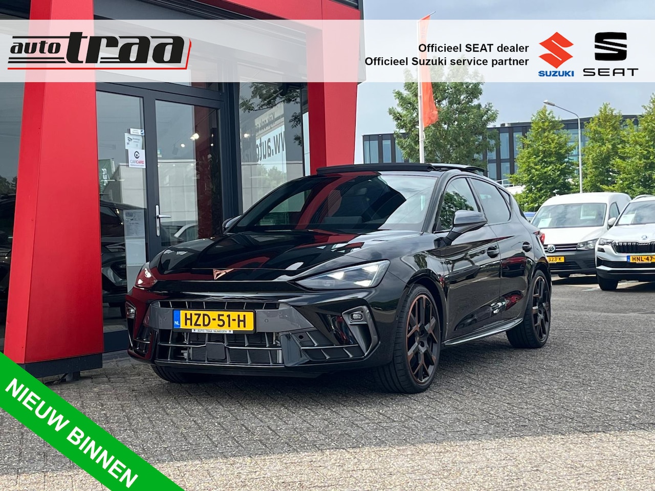 CUPRA Leon - 1.5 TSI 272pk e-Hybrid VZ Performance / Pano / Sennheiser audio / Side skirts / - AutoWereld.nl