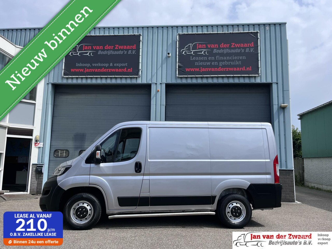 Peugeot Boxer - Bestel 330 2.2 BlueHDi 140 L1H2 Asphalt - AutoWereld.nl
