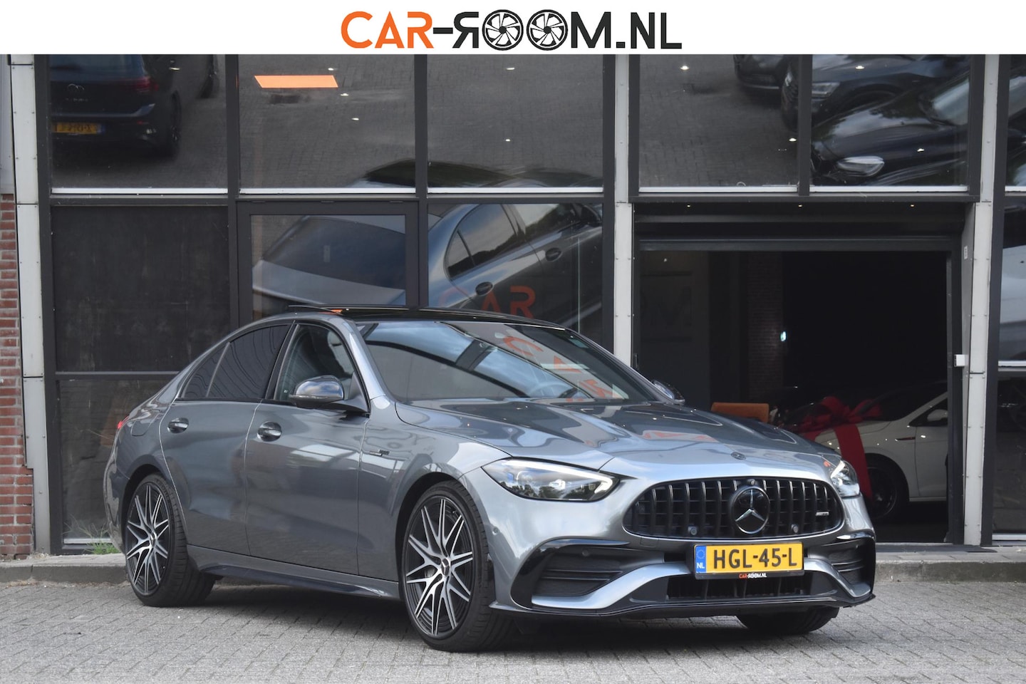 Mercedes-Benz C-klasse - AMG 43 4MATIC Pano Performance HUD Lane 360Camera - AutoWereld.nl