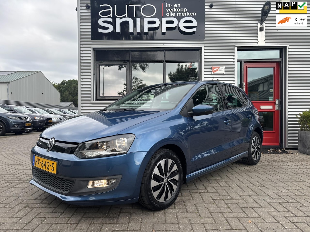 Volkswagen Polo - 1.0 BlueMotion -5DRS.-AIRCO-CRUISECONTROL-APPLE CARPLAY/ANDROID AUTO-LICHTMETALEN VELGEN-O - AutoWereld.nl