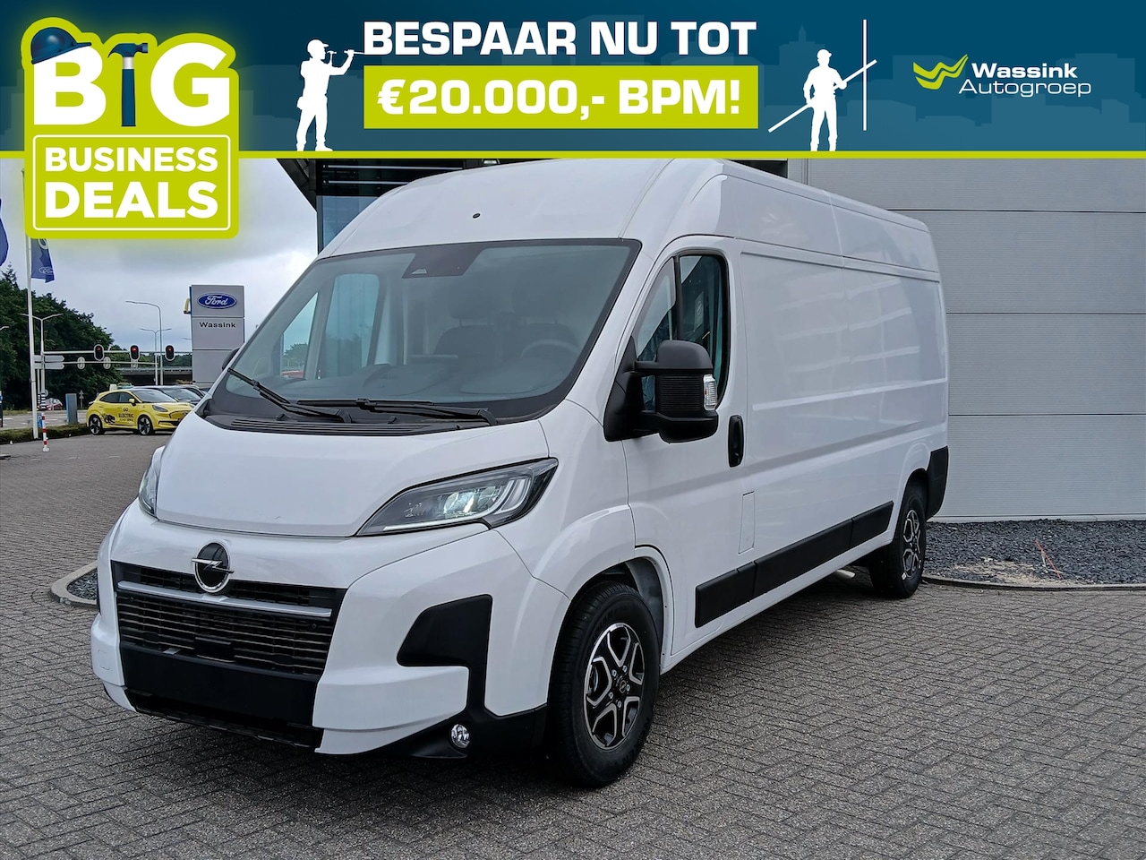 Opel Movano - GB 2.2 D 3.5T 140pk L3H2 35 EAT8 | Automaat | Trekhaak | - AutoWereld.nl