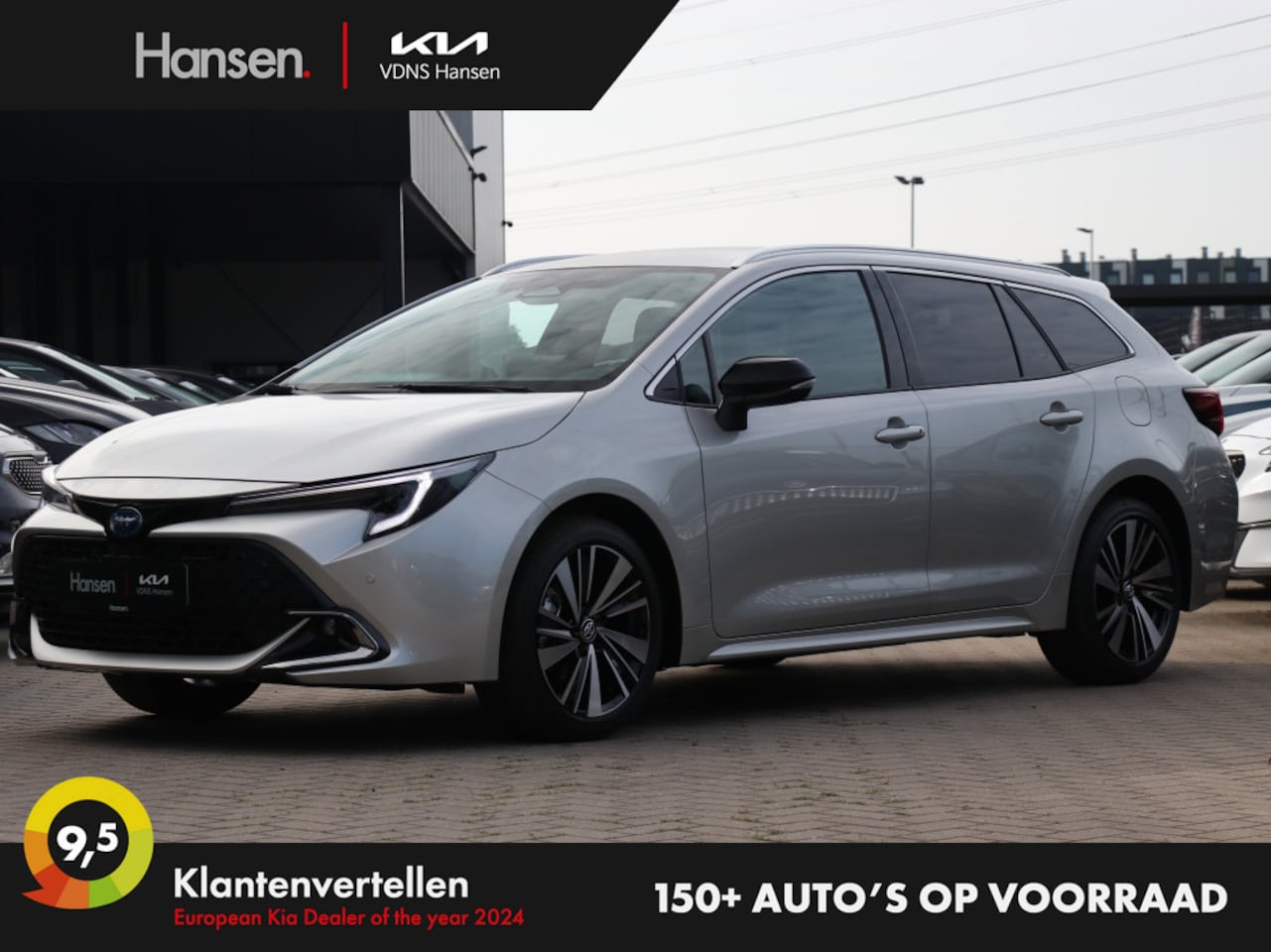 Toyota Corolla Touring Sports - Hybrid 140 Dynamic I Direct leverbaar I Half-leder I Dodehoekdet - AutoWereld.nl
