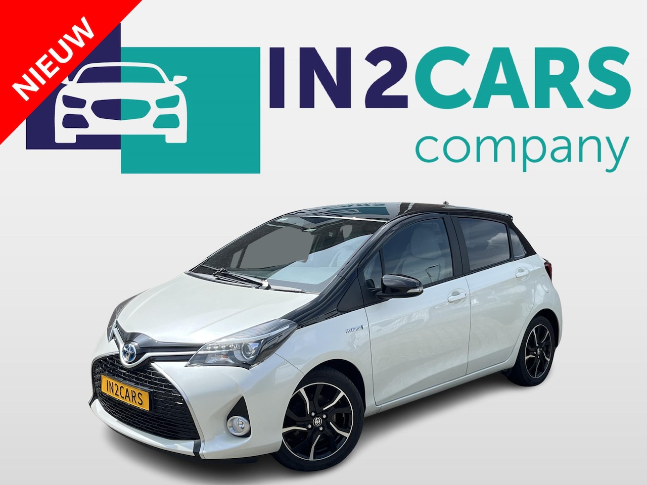 Toyota Yaris - 1.5 Hybrid Dynamic Bi-Tone *Navi*Rijstrooksensor* - AutoWereld.nl