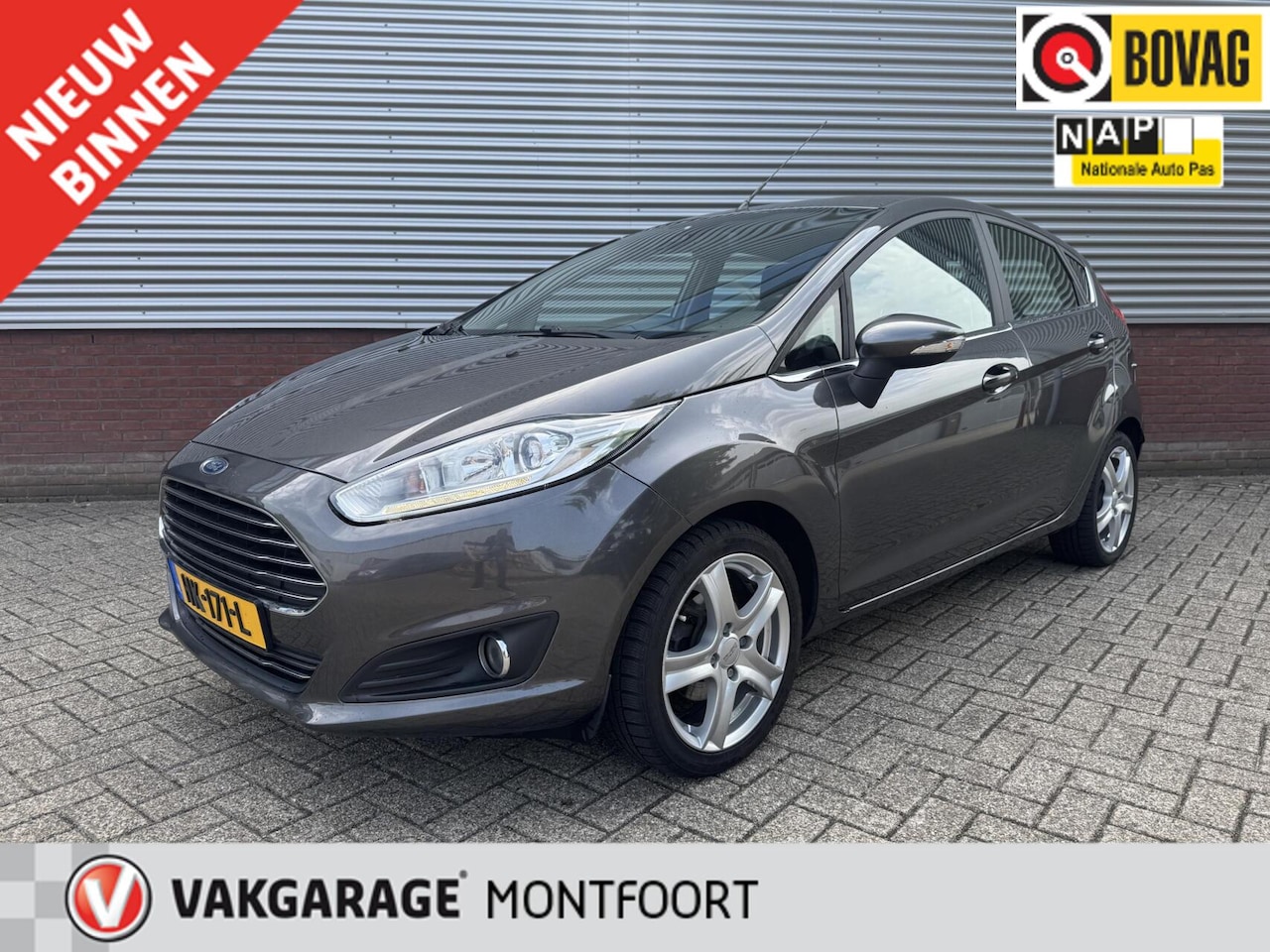 Ford Fiesta - 1.0 EcoBoost Titanium|Led|Cruise|Climatecontrol|Bluetooth|Navi|Elek.Spiegels| - AutoWereld.nl