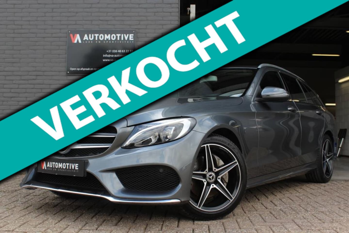 Mercedes-Benz C-klasse Estate - 200 AMG DISTRONIC AHK EASY PACK - AutoWereld.nl