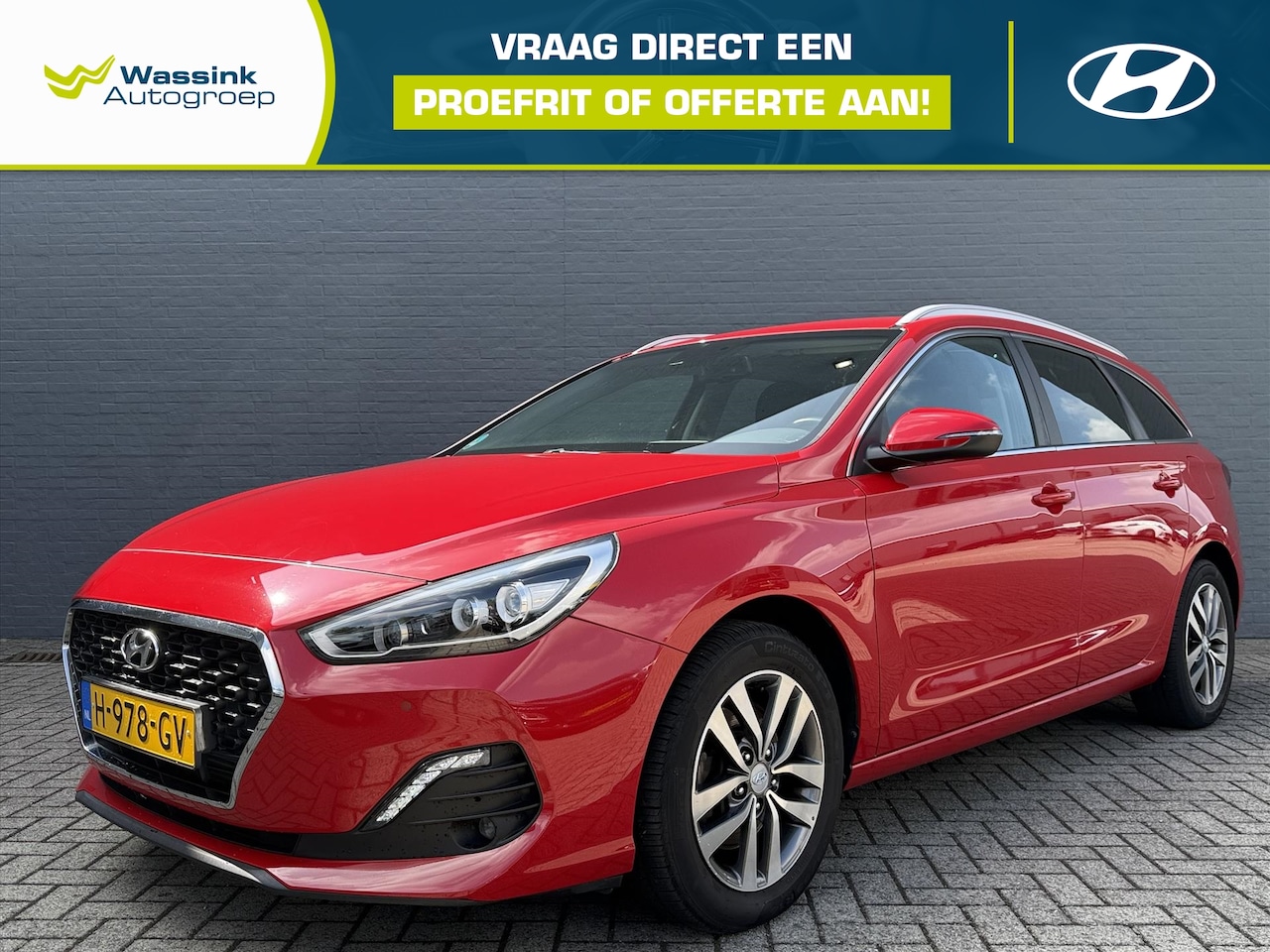 Hyundai i30 Wagon - 1.4 T-GDi 140pk 7-DCT Comfort | Automaat | Navigatie | Climate Control | Cruise Control - AutoWereld.nl