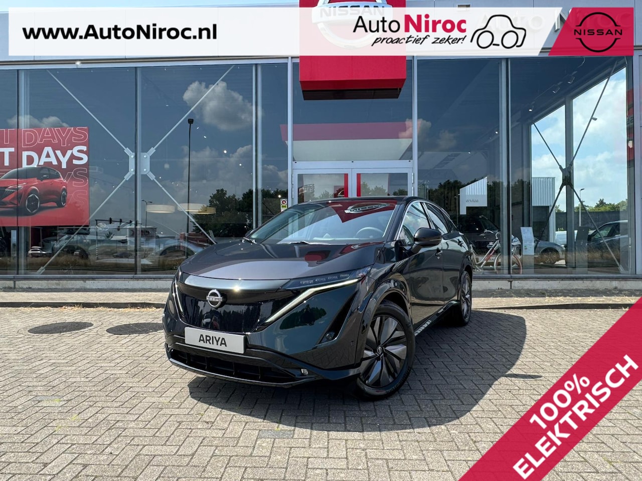 Nissan Ariya - Evolve 87 kWh | 22kW LADER | SCHUIFDAK | UIT VOORRAAD LEVERBAAR | € 321,- BIJTELLING P.M. - AutoWereld.nl