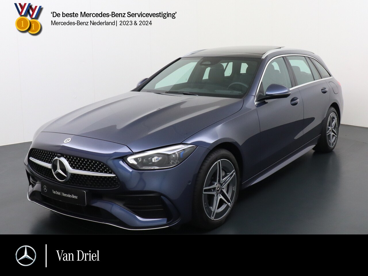 Mercedes-Benz C-klasse Estate - 300 e AMG Line | Pano - AutoWereld.nl