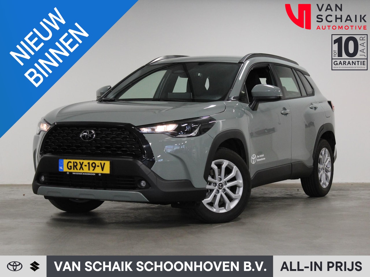 Toyota Corolla Cross - Hybrid 140 Active | Urban Khaki | Navigatie | Apple Carplay/Android Auto - AutoWereld.nl
