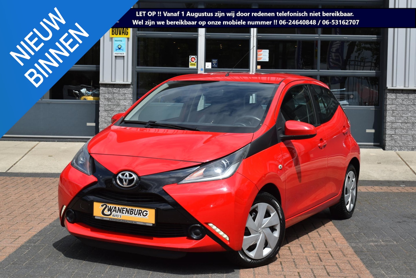 Toyota Aygo - 1.0 VVT-i x-joy Airco, Camera, Cruise Control, Android/Carplay, Km 128200 !! - AutoWereld.nl