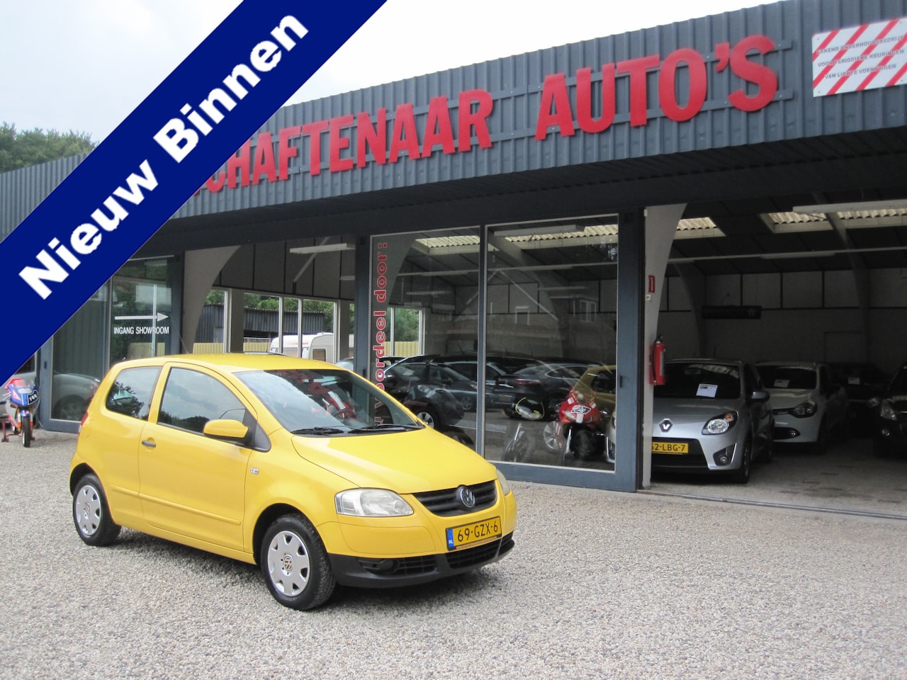 Volkswagen Fox - 1.2 Trendline super mooi km 94516 wordt afgeleverd met nieuwe apk - AutoWereld.nl