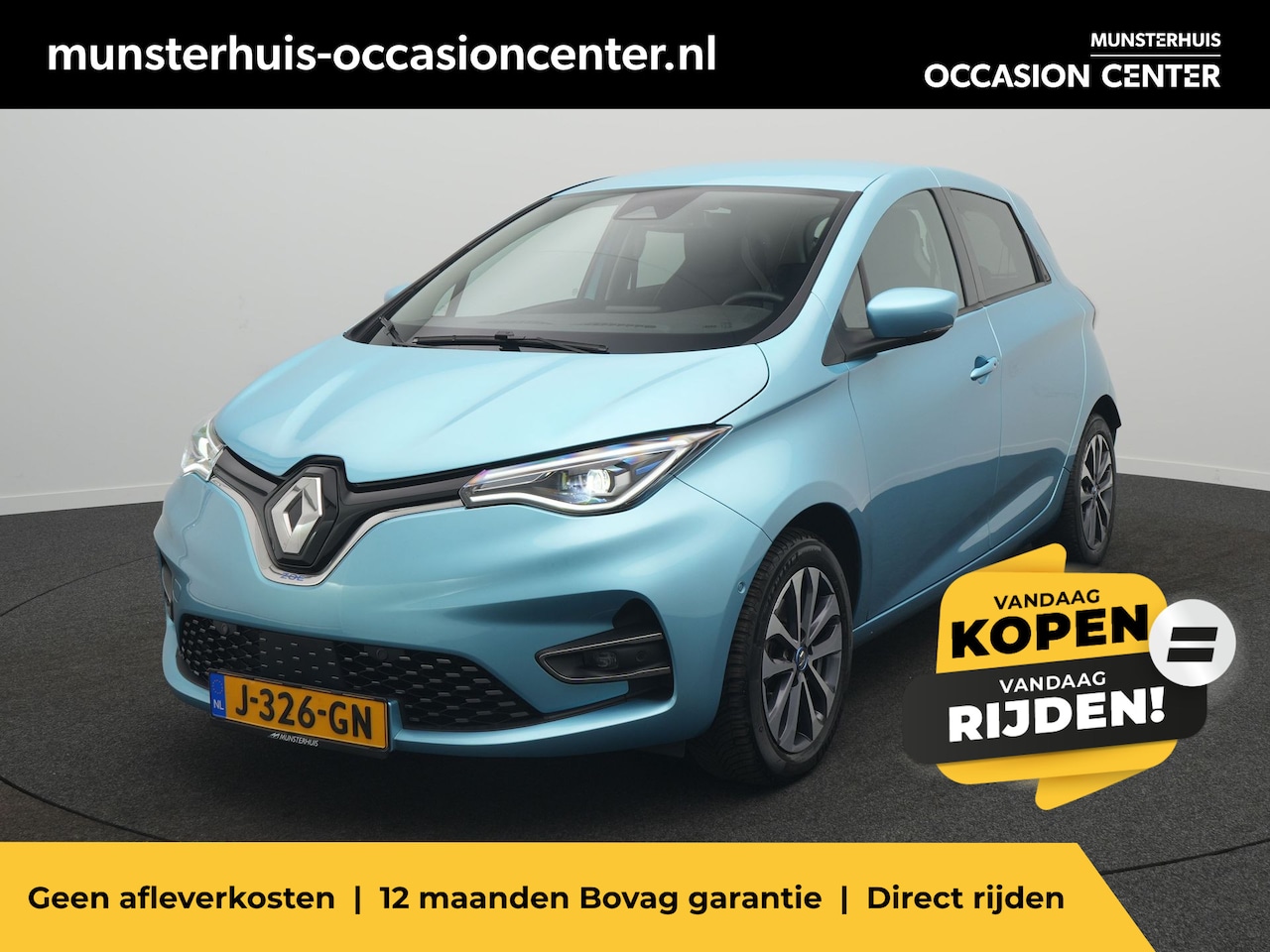 Renault Zoe - R135 Intens 52 kWh - RIJKLAARPRIJS - Achteruitrijcamera - All Seasonbanden - Cruise Contro - AutoWereld.nl