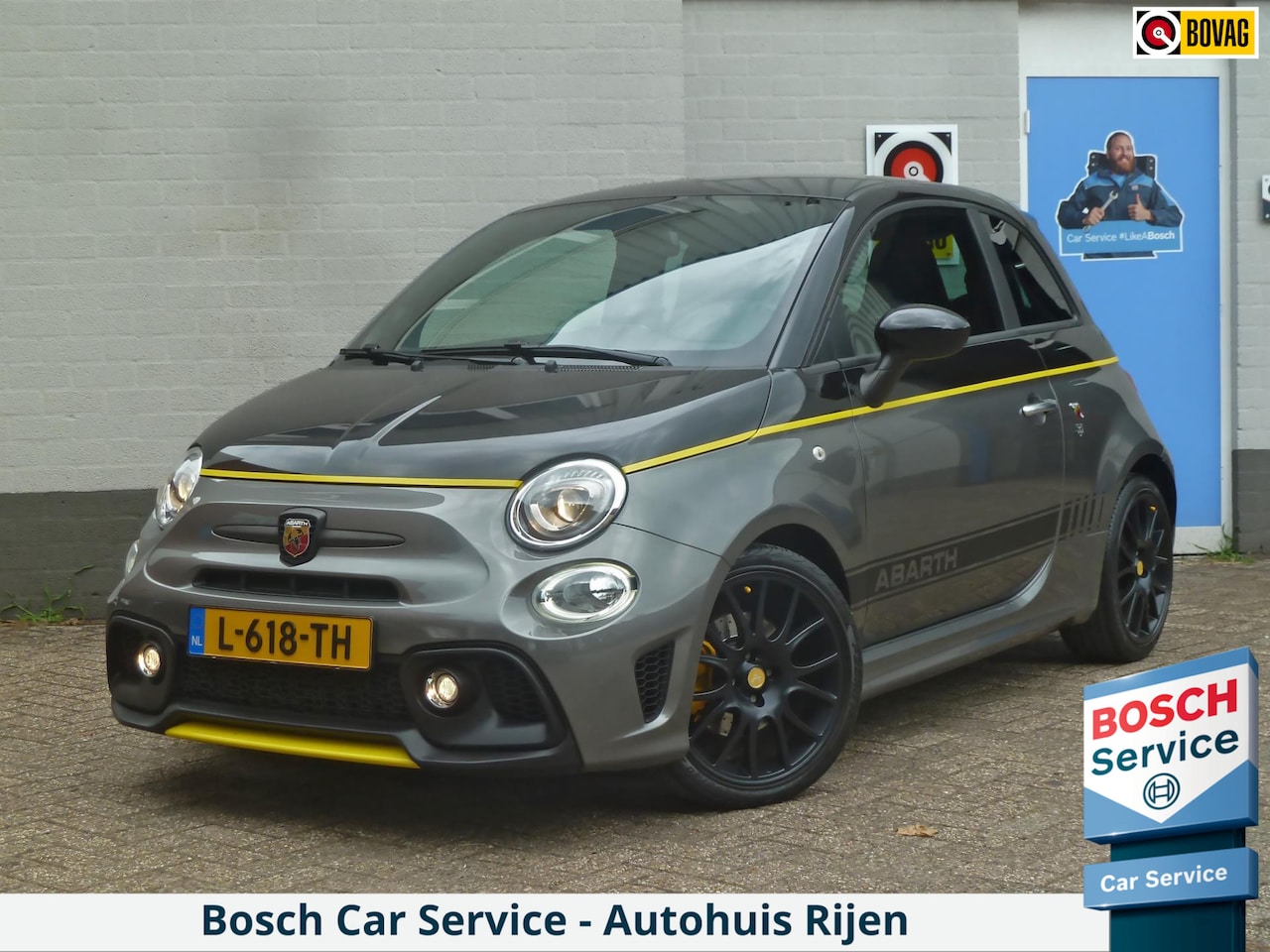 Fiat 500 Abarth - 1.4 T-Jet 595 Pista|Two-Tone|Beats-Audio|ECC|PDC|Complete historie - AutoWereld.nl