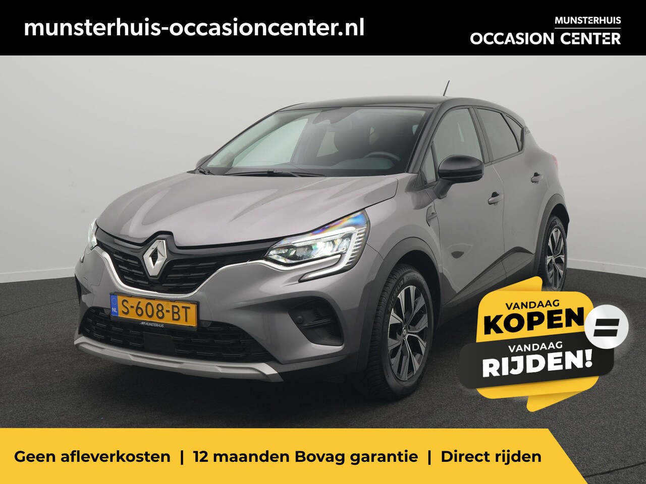 Renault Captur - TCe 90 Evolution - RIJKLAARPRIJS - Achteruitrijcamera - All Seasonbanden - Cruise Control - AutoWereld.nl