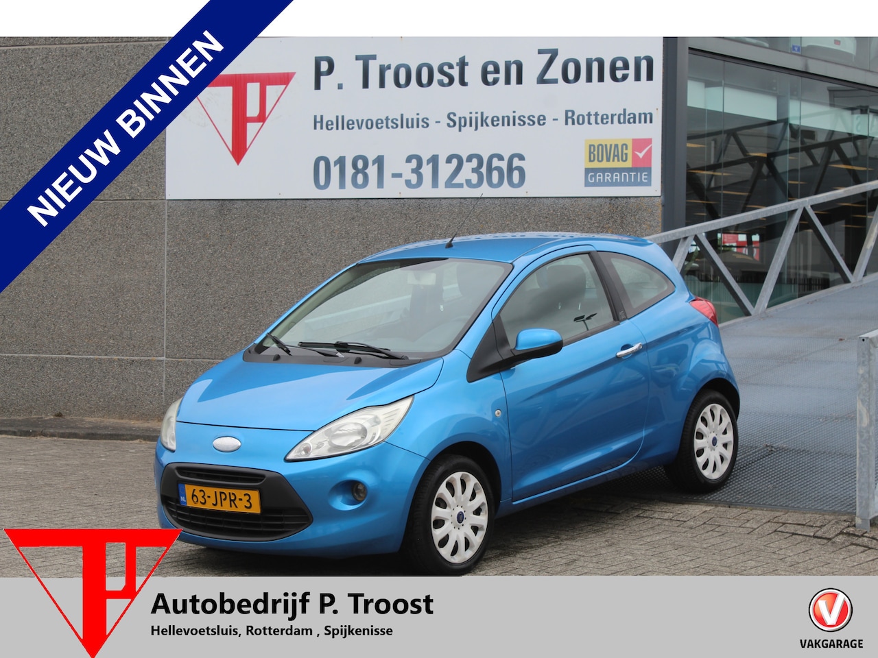 Ford Ka - 1.2 Titanium Climate control/Radio-CD speler/Elektrische ramen/Elektrisch verstelbare spie - AutoWereld.nl