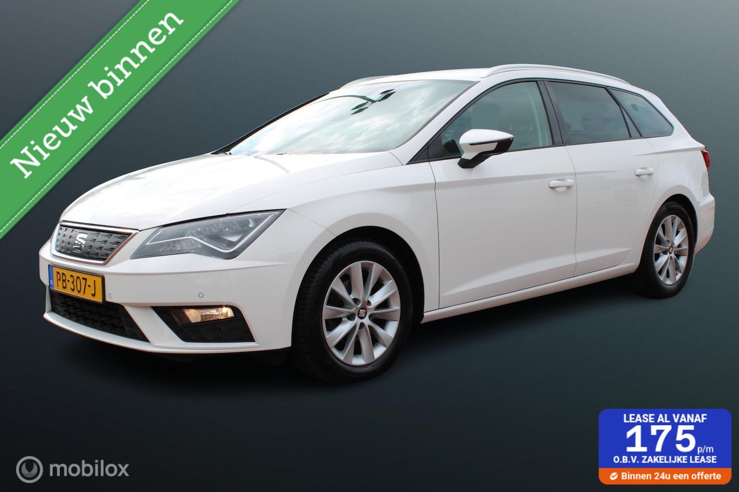 SEAT Leon ST - 1.0 EcoTSI Style 1.0 EcoTSI Style 116 PK, Navi, Full Led, Cruise, Clima Pdc voor + achter, Donker glas - AutoWereld.nl