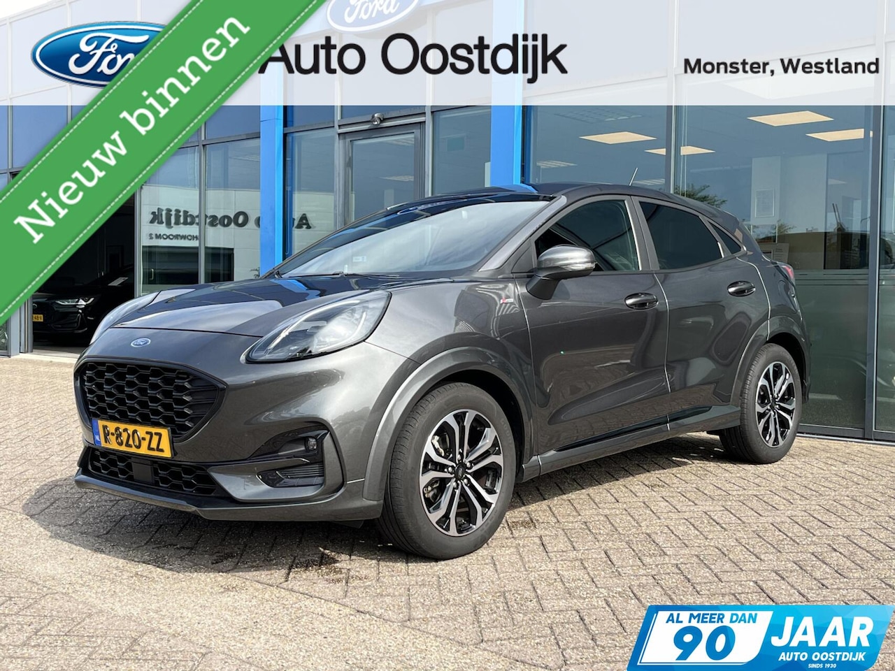 Ford Puma - 1.0 EcoBoost Hybrid ST-Line 125PK Winterpack Camera Cruise Navi Climate Parkeersensoren Pr - AutoWereld.nl