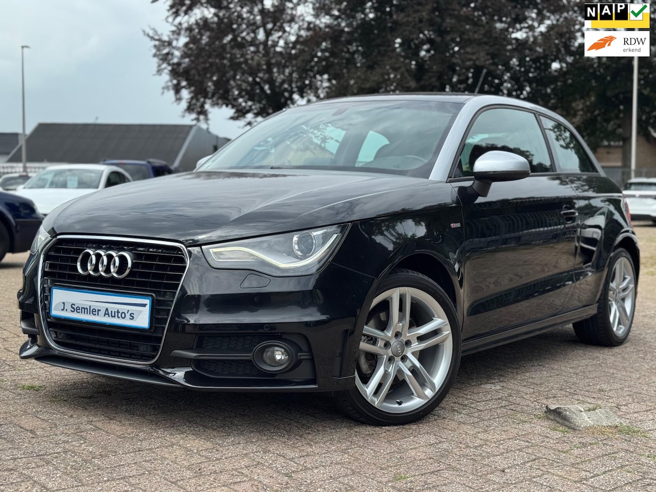 Audi A1 - 1.4 TFSI S edition S-LINE AUTOMAAT NAVI CRUISE CTRL 185PK LEER - AutoWereld.nl