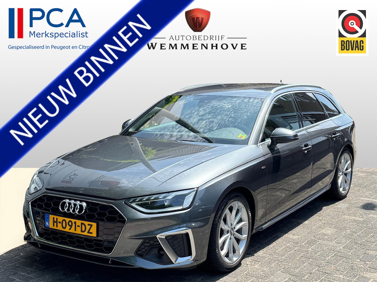 Audi A4 Avant - 35 TFSI Launch edition Sport Airco/Parkeersensoren/El.klep/Lichtmetalen velgen - AutoWereld.nl
