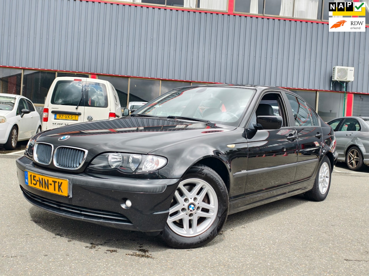 BMW 3-serie - 316i Black&Silver II // TREKHAAK / LEDER / AIRCO / CRUISE / NAP - AutoWereld.nl