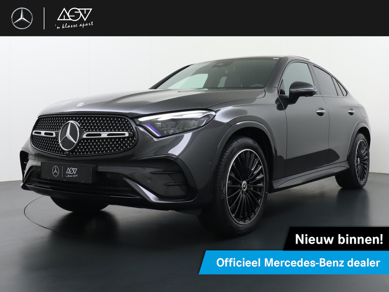 Mercedes-Benz GLC-klasse Coupé - 300e 4MATIC Sport Edition | Luchtvering | Achterasbesturing | Panorama - Schuifdak | Trekh - AutoWereld.nl