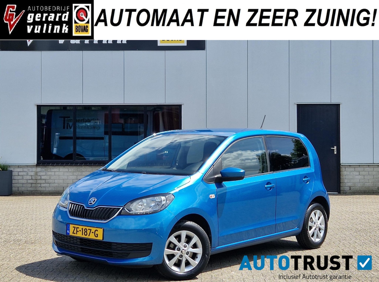 Skoda Citigo - 1.0 Ambition AUTOMAAT CRUISE AIRCO - AutoWereld.nl
