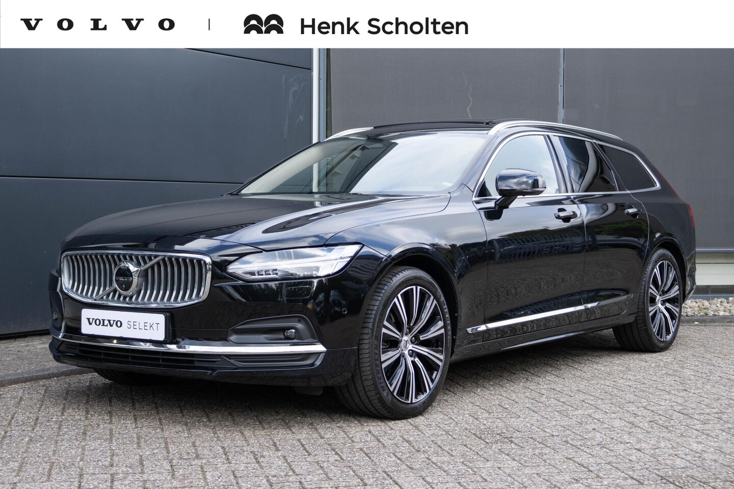 Volvo V90 - B4 Plus Bright | Harman Kardon Premium Sound | 360 graden camera | Panoramisch schuif-/kan - AutoWereld.nl