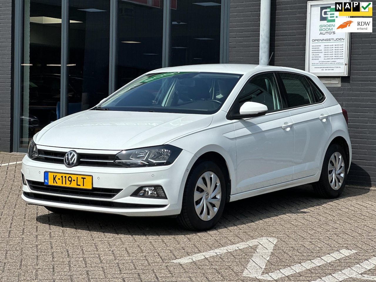 Volkswagen Polo - 1.0 TSI Comfortline Business/1STE EIG/NAVI/APPEL-CARPLAY/NL-AUTO NAP!! - AutoWereld.nl