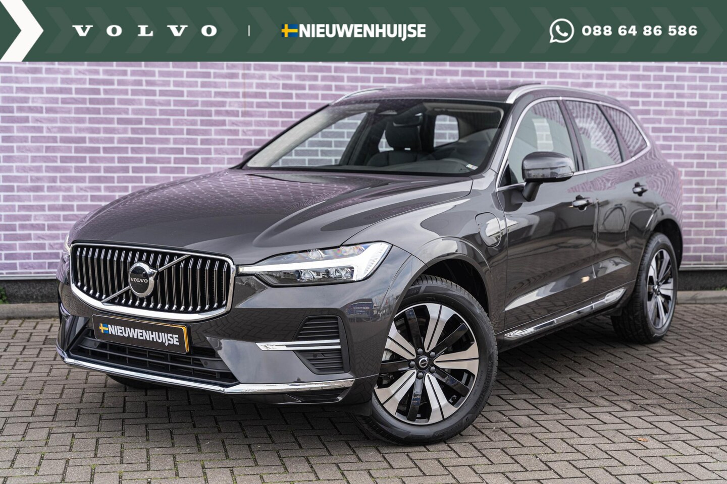 Volvo XC60 - 2.0 T6 Plug-in hybrid AWD Plus Bright | Long Range | Panoramadak | Cruise Control | LED ko - AutoWereld.nl