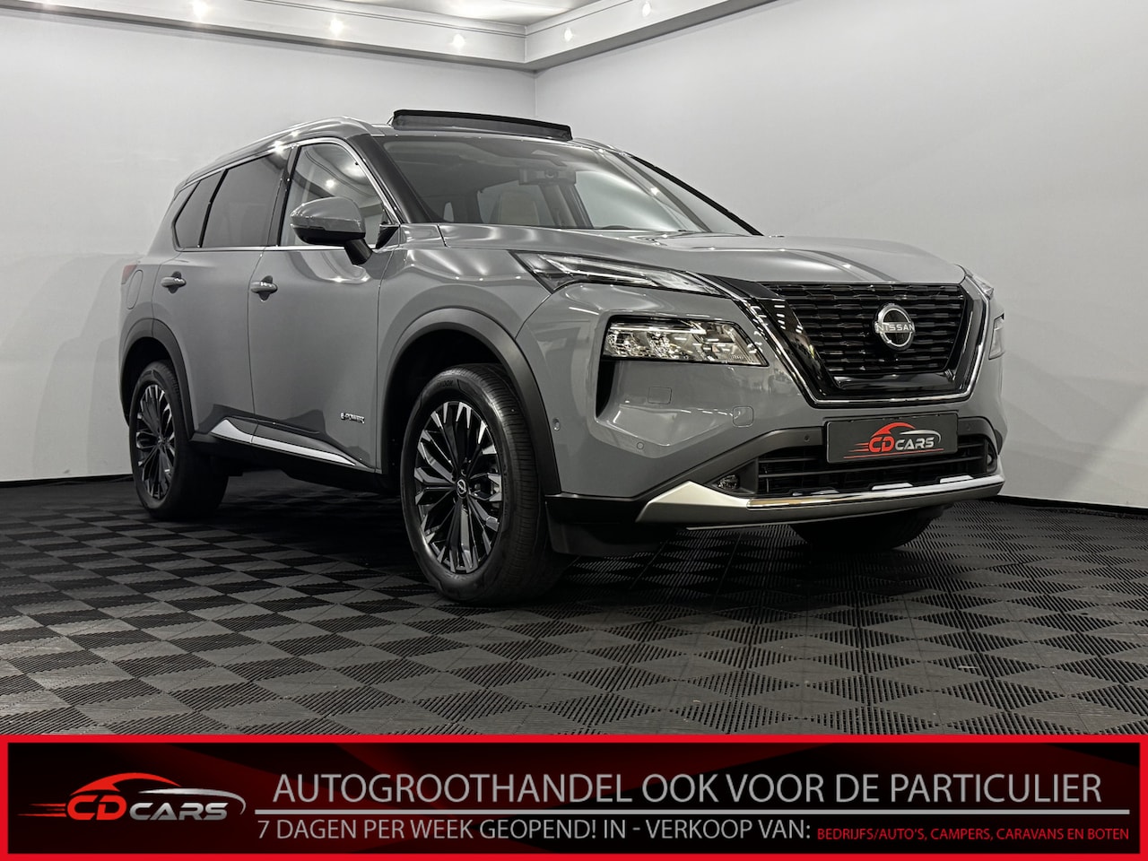 Nissan X-Trail - 1.5 e-Power Tekna Pano, Leder, 360 Camera, Navi, Memmory, Elektrische achterklep, Winterpa - AutoWereld.nl