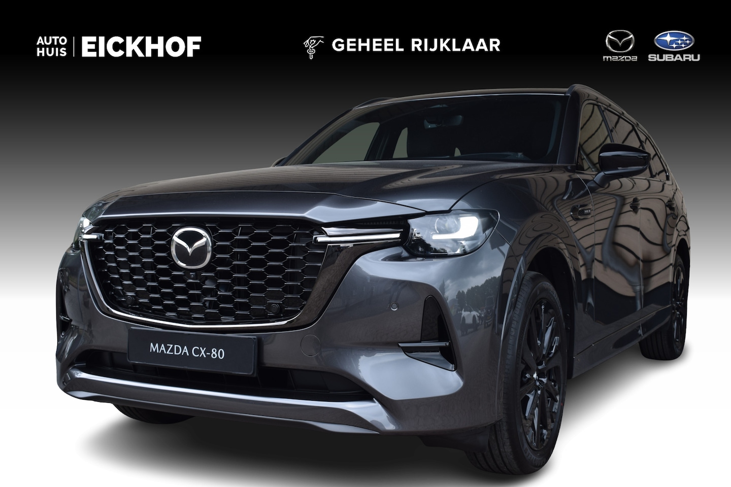Mazda CX-80 - 2.5 e-SkyActiv PHEV Homura Plus - € 4.885,- instapvoordeel - AutoWereld.nl