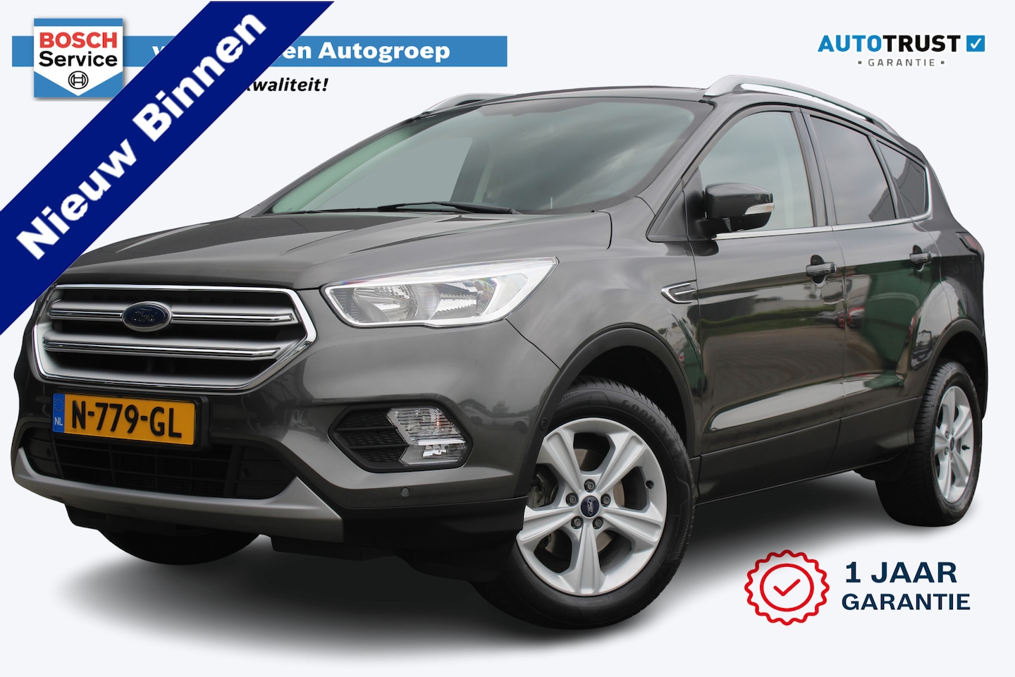 Ford Kuga - 1.5 Titanium Styling Pack | incl. 12 maanden garantie | Navigatie | Cruise control | 17" v - AutoWereld.nl