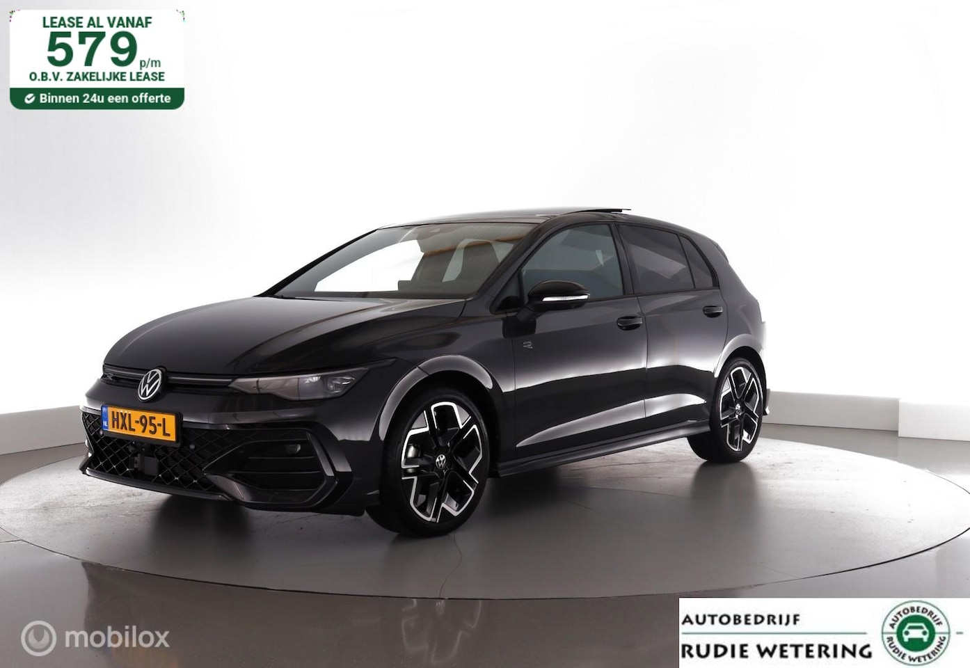 Volkswagen Golf - 1.5 eTSI 150PK R-Line Edition Black Style facelift|pano|IQ.led|Nav|acc|lmv18 - AutoWereld.nl