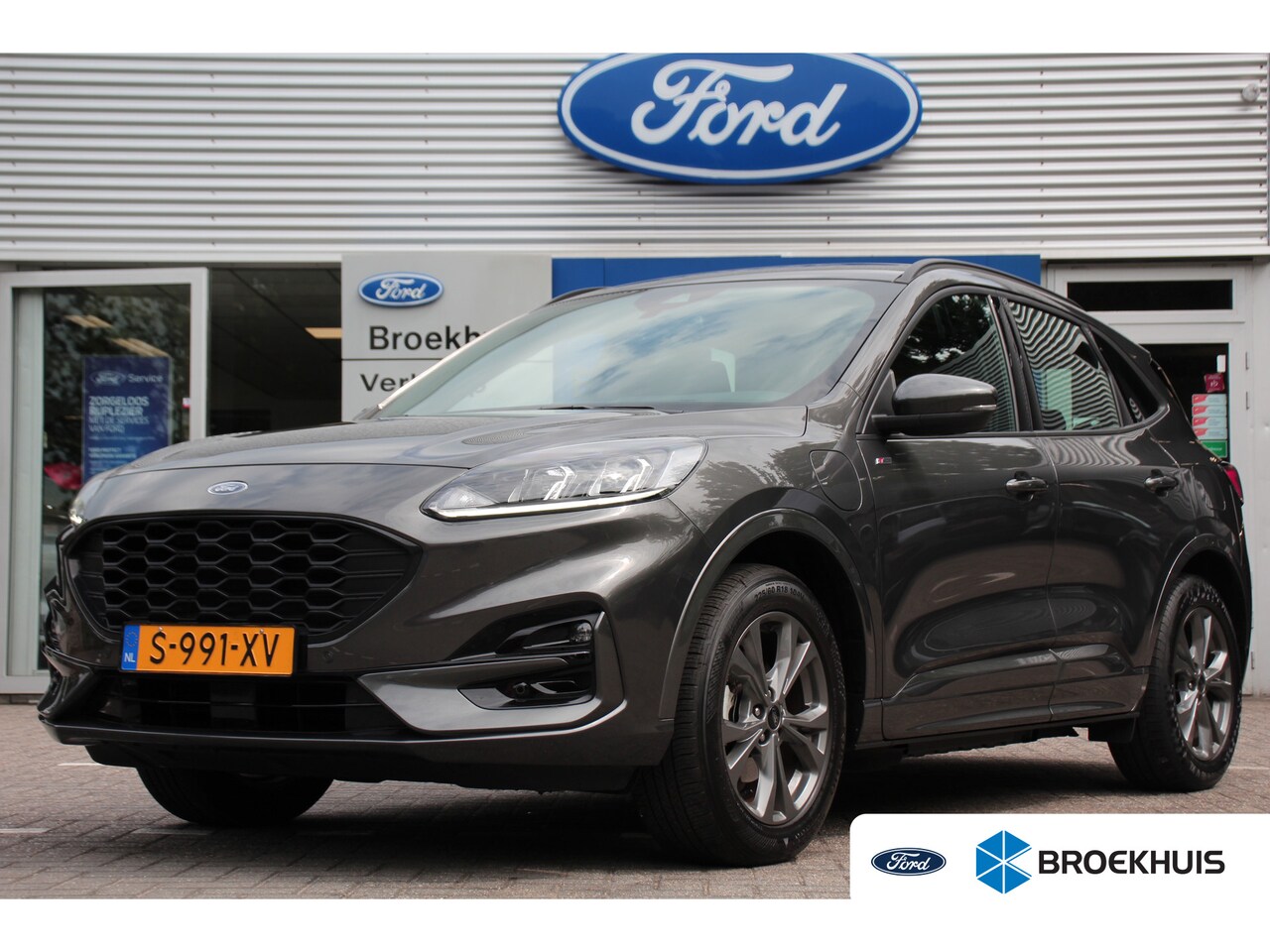 Ford Kuga - 2.5 PHEV ST-LINE | NL-AUTO! | DEALER OH | ADAPTIVE CRUISE | CAMERA | PARK SENS V+A | WINTE - AutoWereld.nl