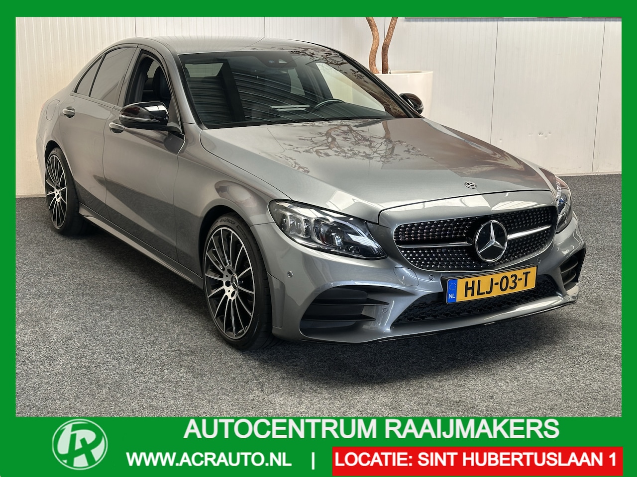 Mercedes-Benz C-klasse - 200 AMG STYLING BUSINESSOLUTION AUTOMAAT NAVIGATIE CRUISE CONTROL CLIMATE CONTROL BLUETOOT - AutoWereld.nl