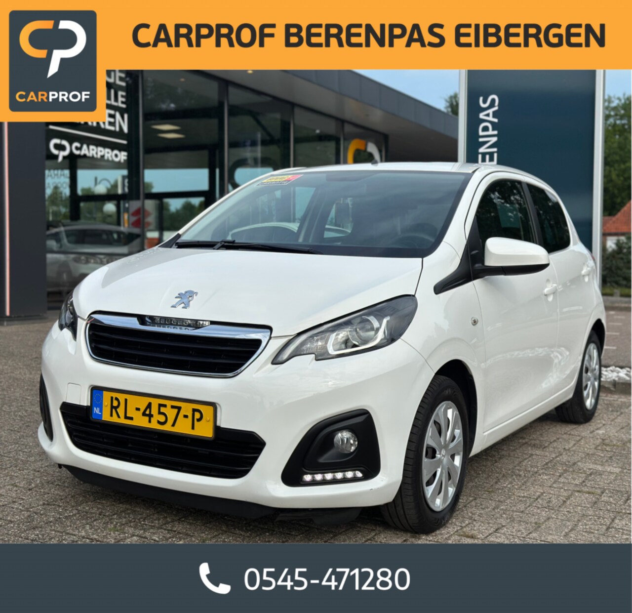 Peugeot 108 - 1.0 E-VTI 5-drs Active '' Airco - Elektrische ramen - USB/AUX '' - AutoWereld.nl