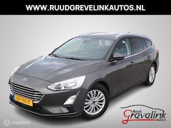 Ford Focus Wagon - 1.5 EcoB 150 PK H6 Titanium Navigatie Stoel+Stuurverw Clima Pdc V+A