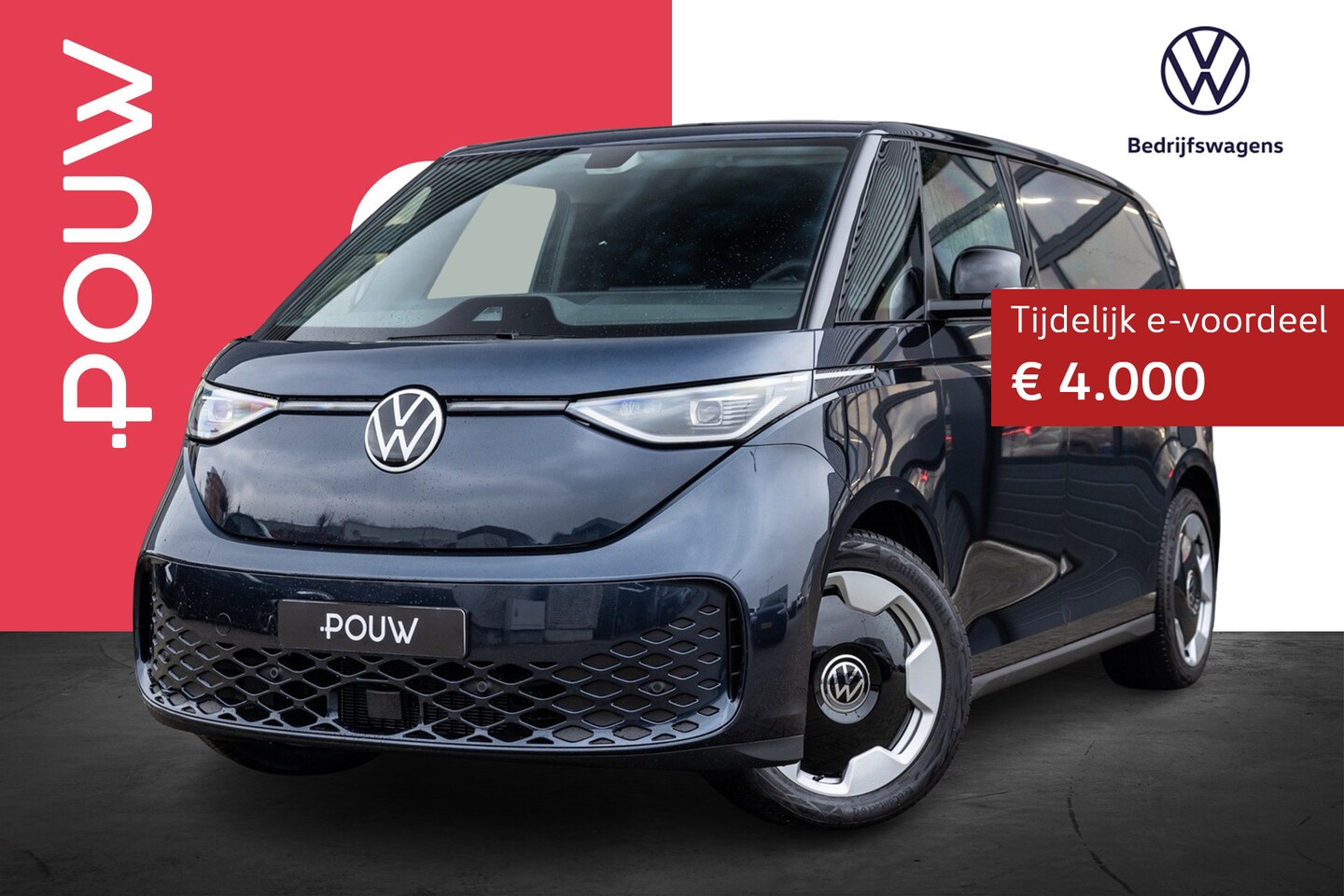 Volkswagen ID. Buzz Cargo - 286pk Bulli Edition 79 kWh | Stoel-/Stuurverwarming | Trekhaak Wegklapbaar - AutoWereld.nl