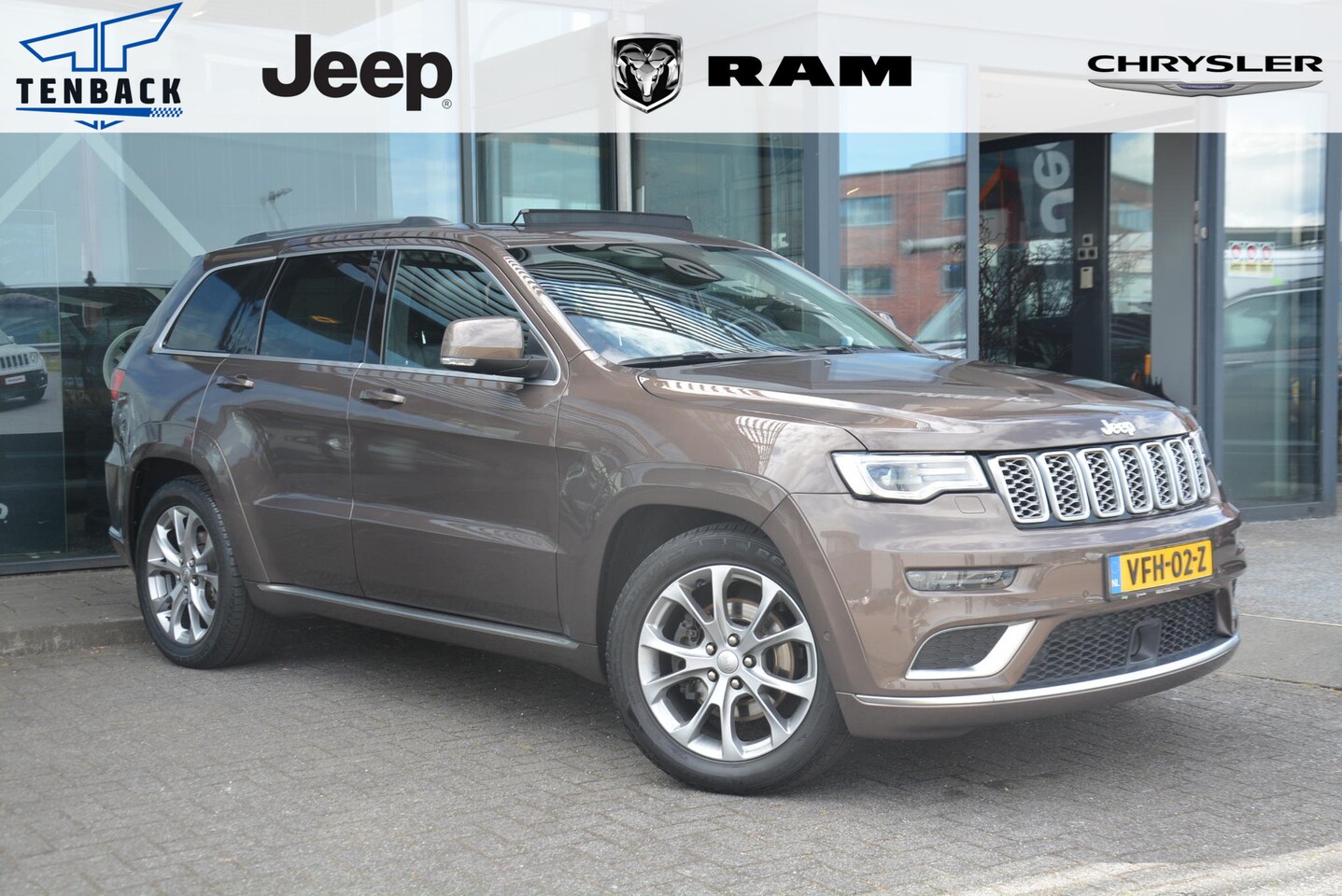 Jeep Grand Cherokee - 3.0 CRD Summit | Grijs kenteken | NAP | 1e eigenaar | Ex btw - AutoWereld.nl