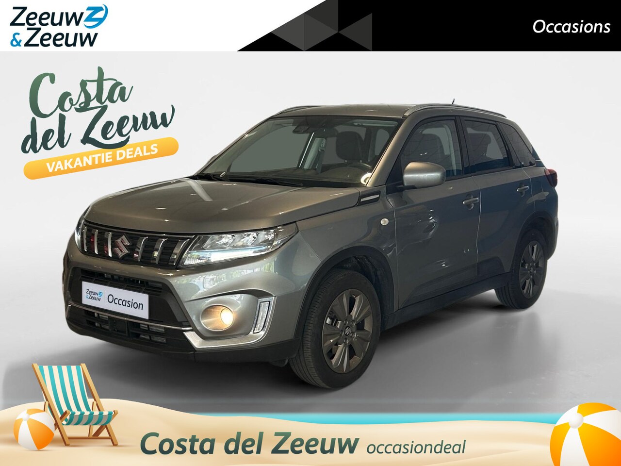 Suzuki Vitara - 1.4 Boosterjet Select Smart Hybrid / Incl. Trekhaak / Hoge zit! - AutoWereld.nl