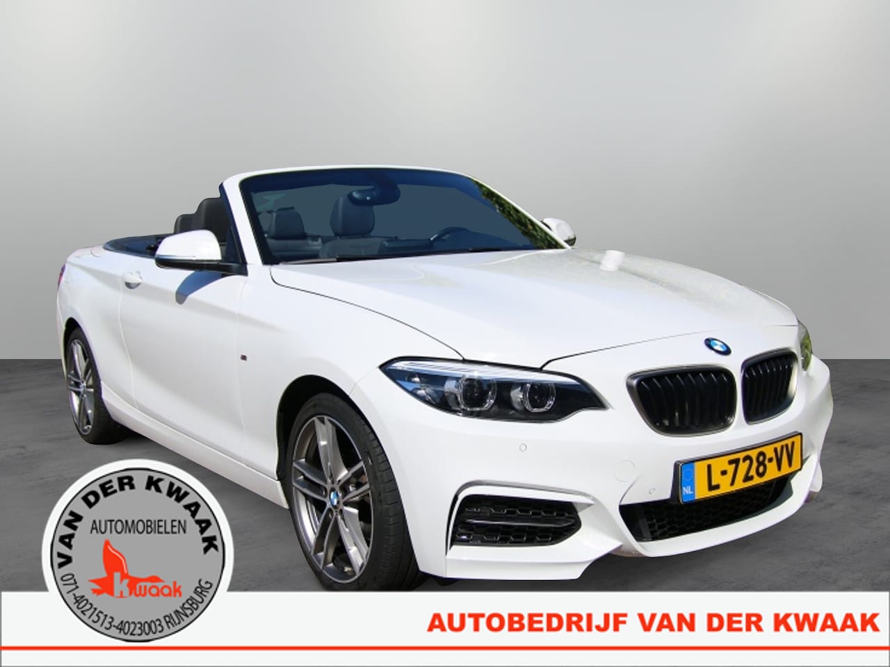 BMW 2-serie Cabrio - 218i High Executive | M-pakket | Navigatie | Sensoren v/a | - AutoWereld.nl