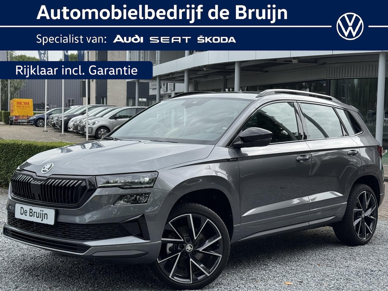 Skoda Karoq - 1.5 TSI DSG Sportline Blackstyle (Camera,Virtual,Acc) - AutoWereld.nl