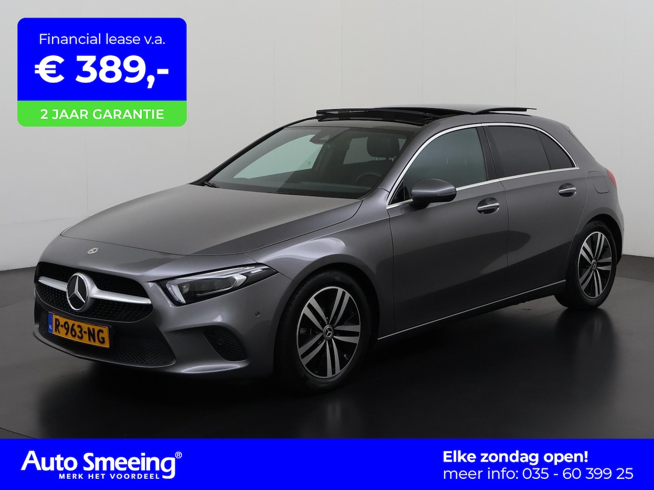 Mercedes-Benz A-klasse - 200 Business Solution Luxury | Schuifdak | Leder | Zondag Open! - AutoWereld.nl