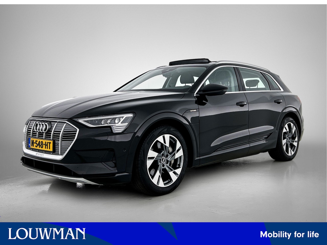 Audi e-tron - 55 quattro Advanced edition Plus 95 kWh 408pk! | Panoramadak | Lederen bekleding - AutoWereld.nl