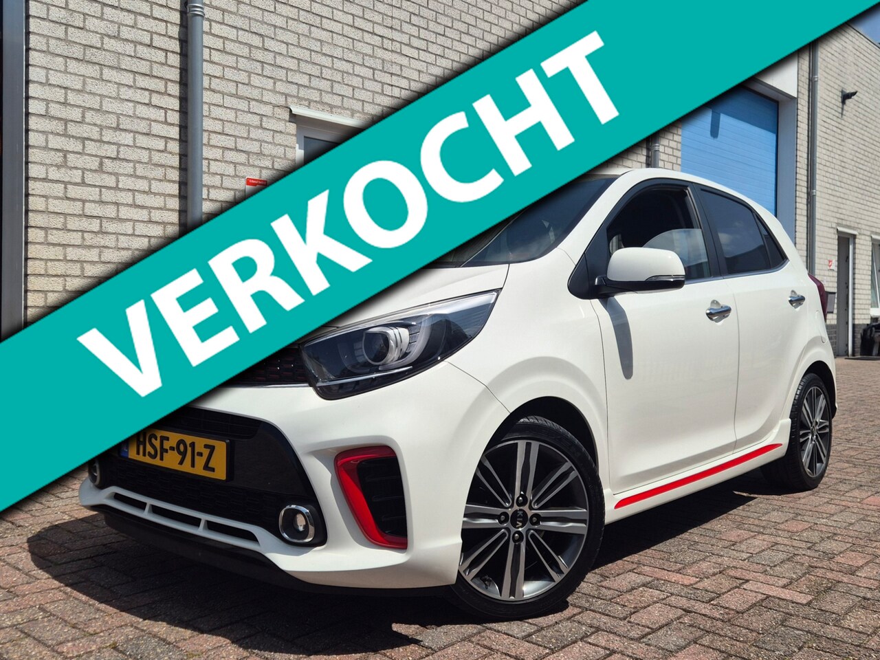 Kia Picanto - 1.2 GT-Line Airco-Navi-Carplay-Leer-Camera-Led - AutoWereld.nl