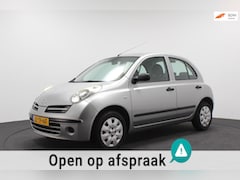 Nissan Micra - 1.2 Visia | Airco | 5-deurs | Zeer goed onderhouden | 5-deurs | APK 09-2025