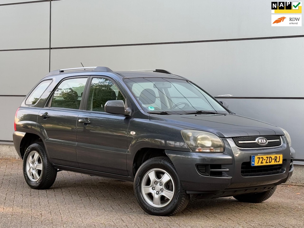 Kia Sportage - 2.0 CVVT X-pect Airco| Lmv| Radio| Nap| Boekjes - AutoWereld.nl